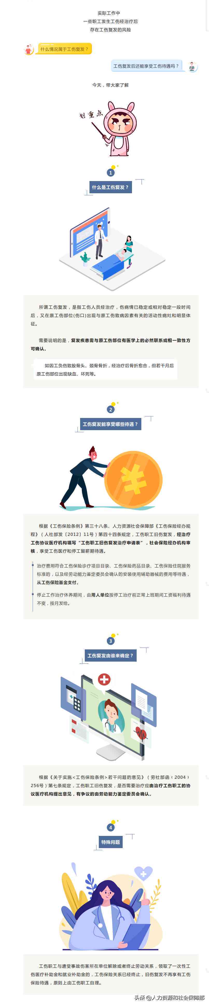 工伤复发伤残认定的具体情形与标准解析