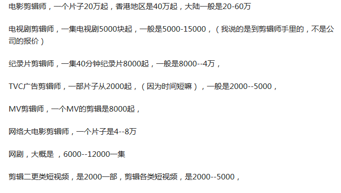 影视制作行业：如何计算撰写拍摄脚本的专业薪酬标准