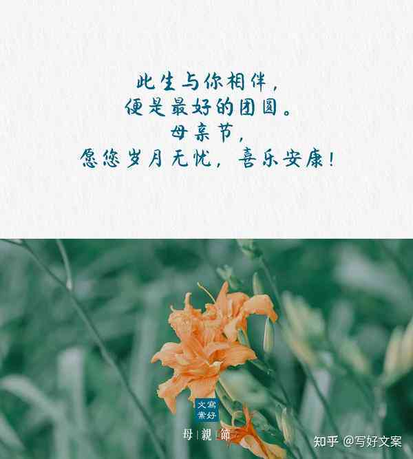 妈妈生日ai创意文案简短：高级文艺版精辟福语