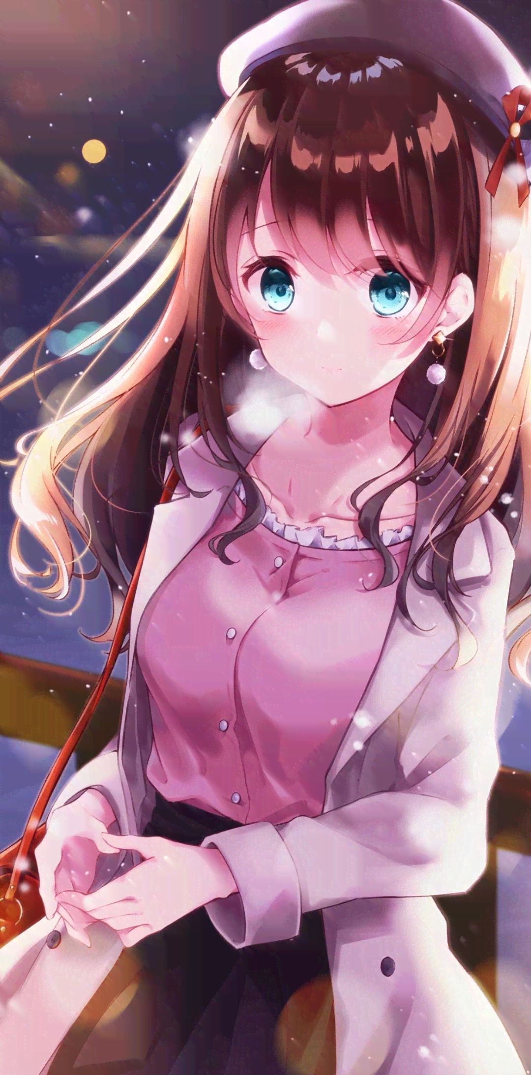 二次元美女唯美插画手机壁纸 高清与壁纸收藏