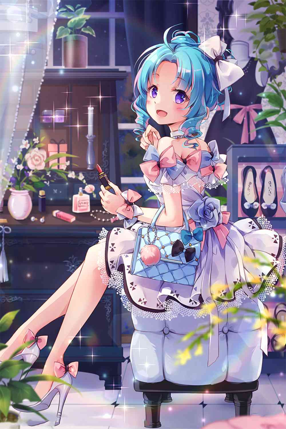 探索多元风格：精选二次元美少女高清壁纸集锦，满足你的各种喜好！