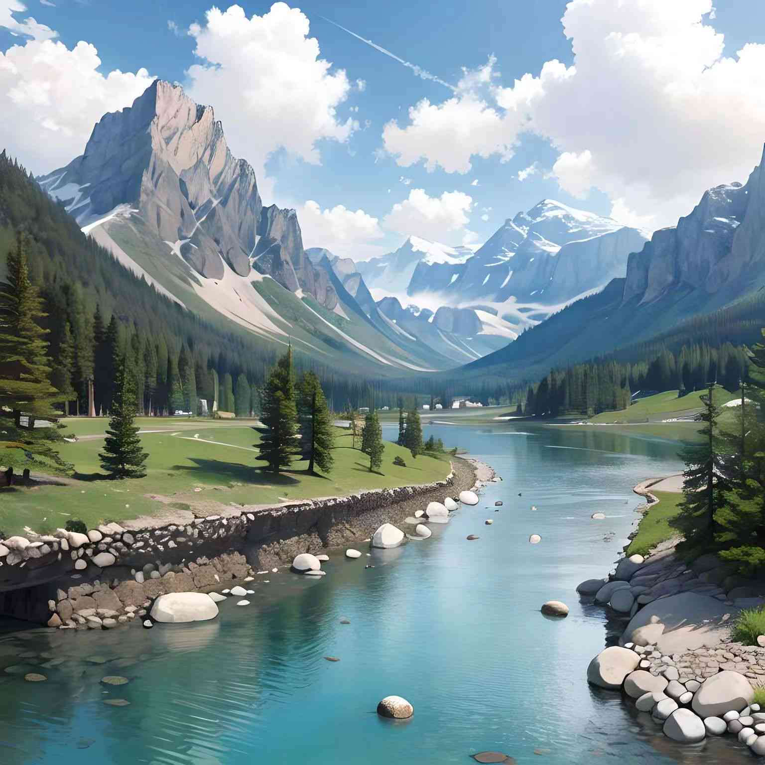 AI辅助打造梦幻景点风光：教你利用人工智能创作惊艳风景照片