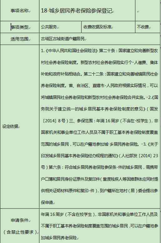 城乡居民养老保险认定工伤