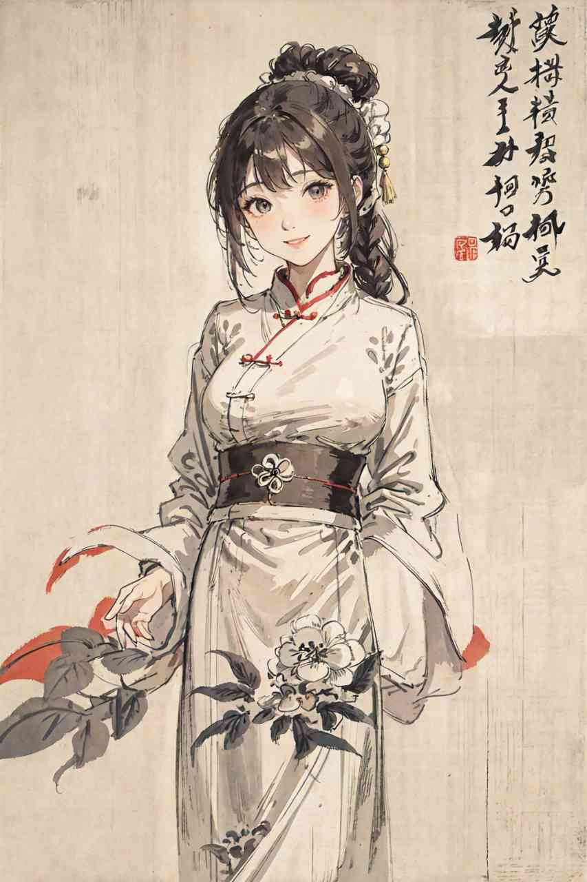 ai绘画古风汉服文案：短句、朋友圈、绘画素材与古代风格创意汇总
