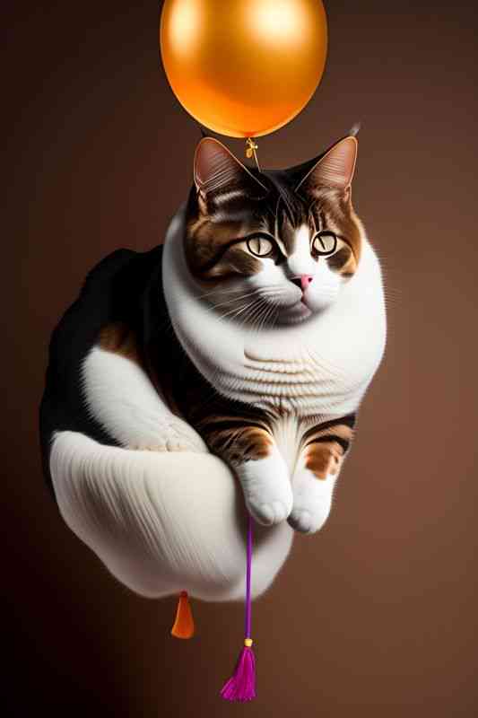 智能艺术绘制的猫咪：尽显高级质感与AI创意魅力