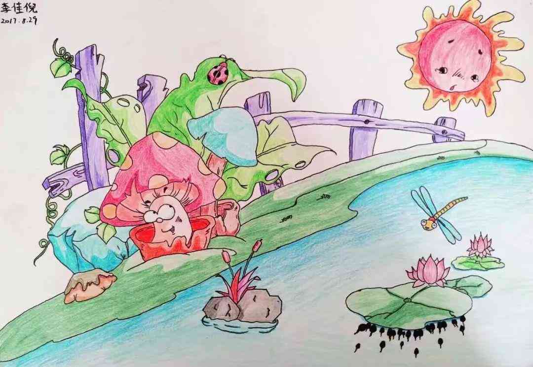 宝宝画画配文：朋友圈说说与美丽句子合集