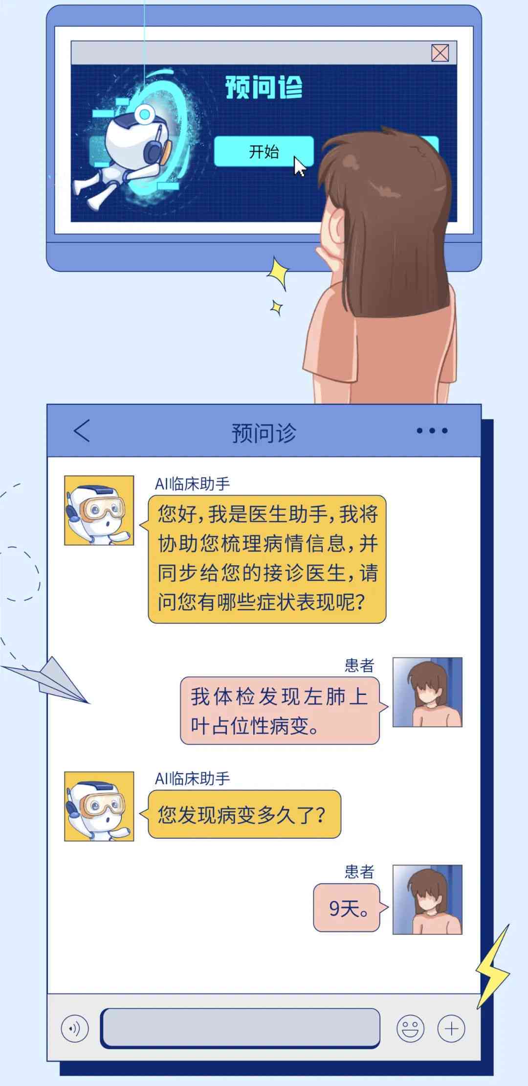 ai医疗问诊文案怎么写