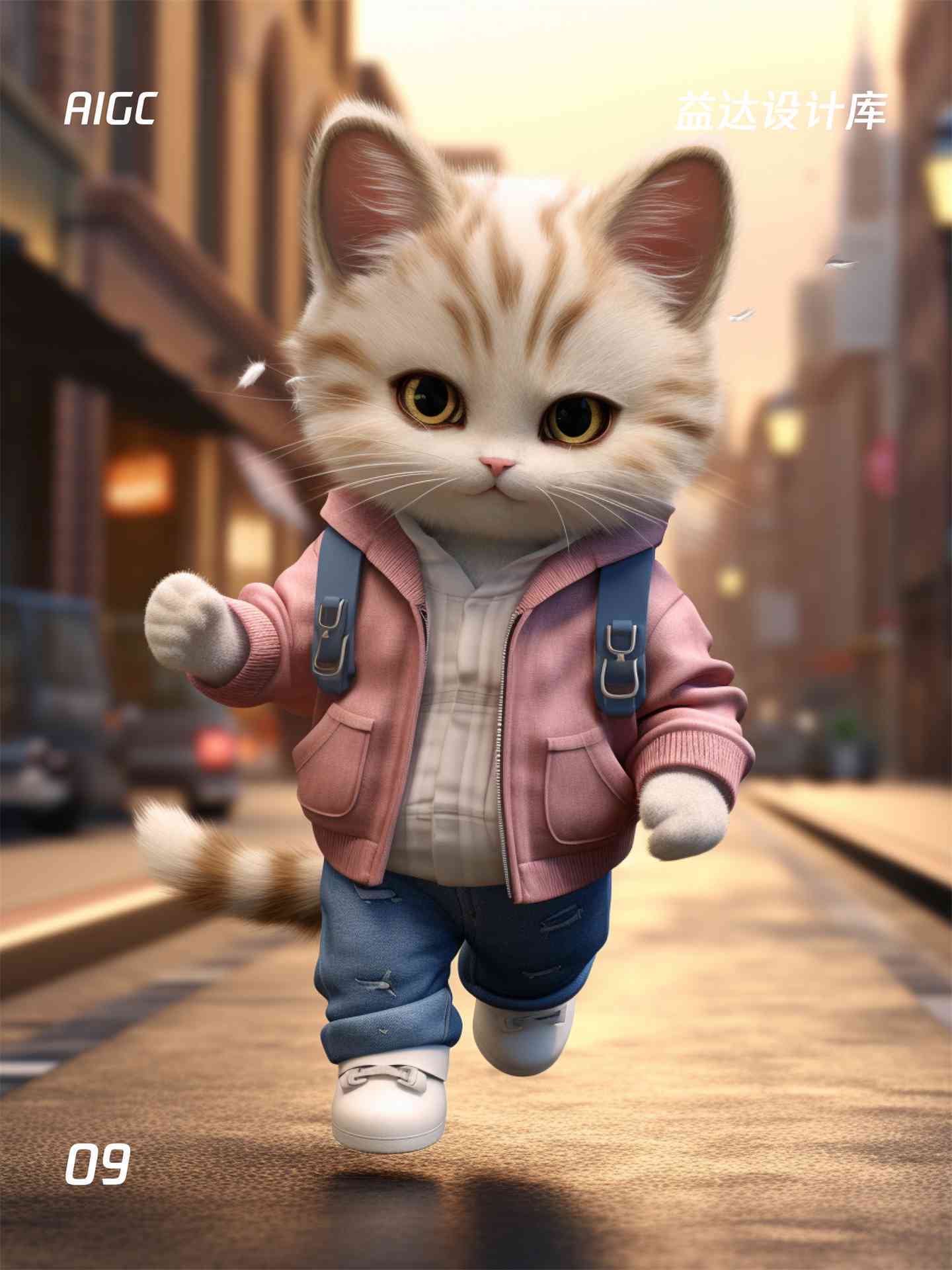 猫咪ai绘画文案