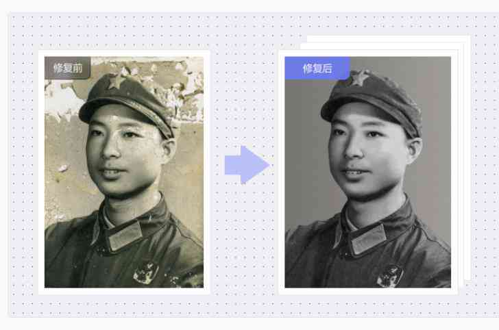 AI智能老照片修复：一键还原怀旧时光，全方位解决破损、褪色、模糊问题