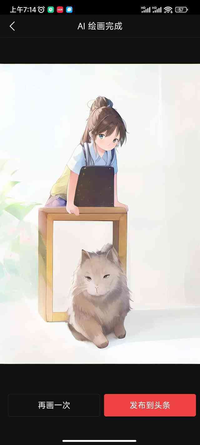 头条AI绘画文案