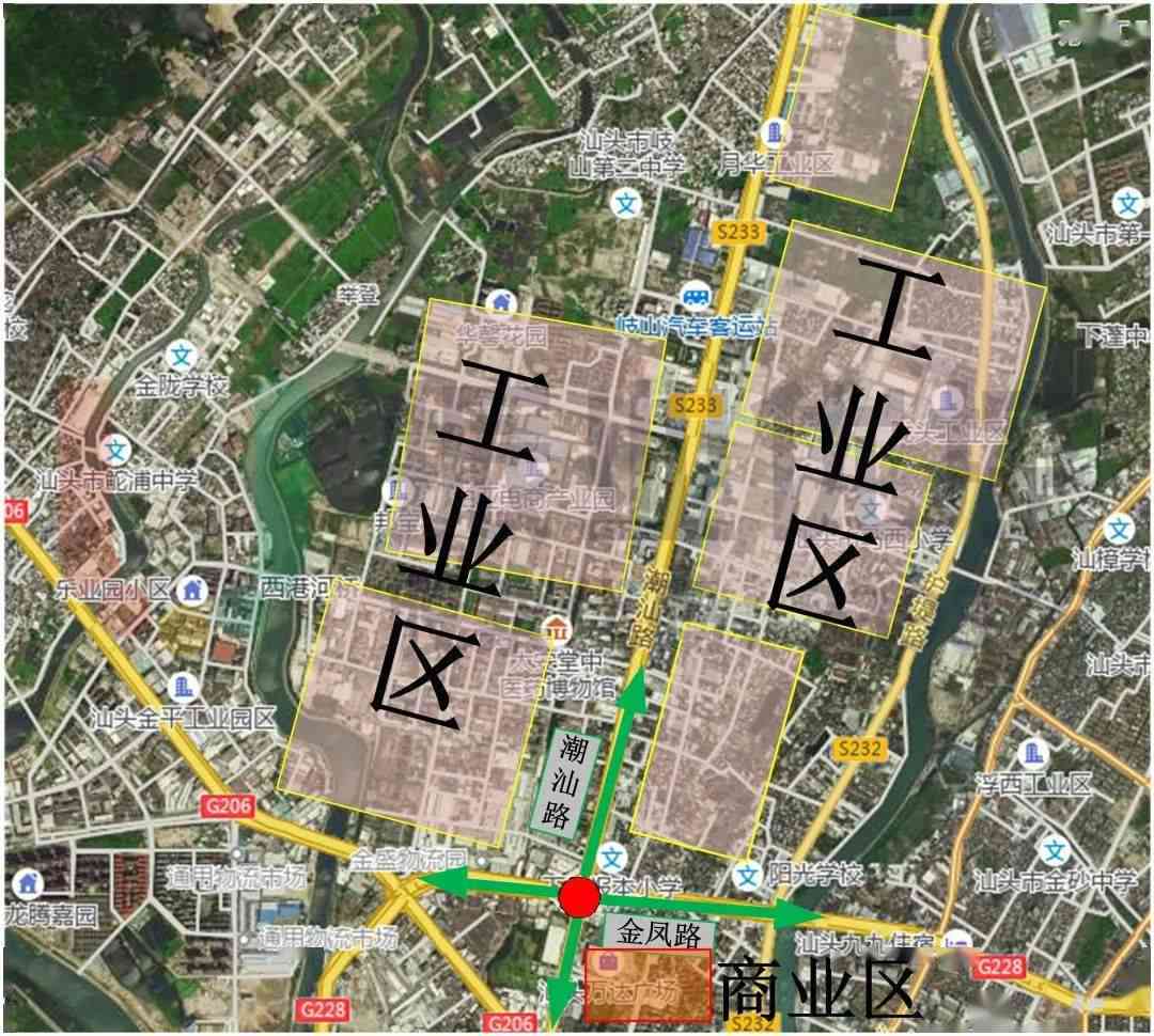 探究工业园区地理位置及所属区域划分