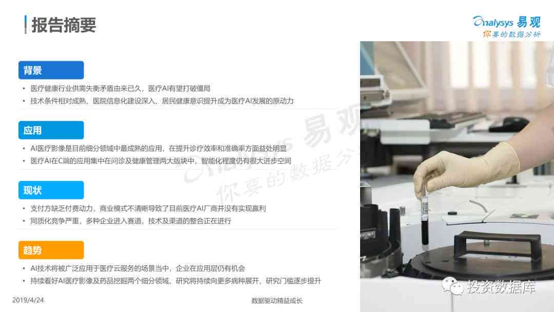 医疗ai投资分析报告