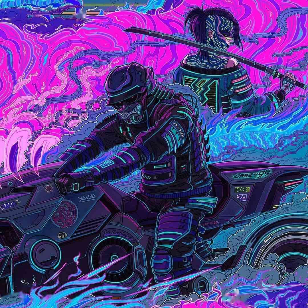 赛博朋克艺术作品：探索设计风格与展览精华