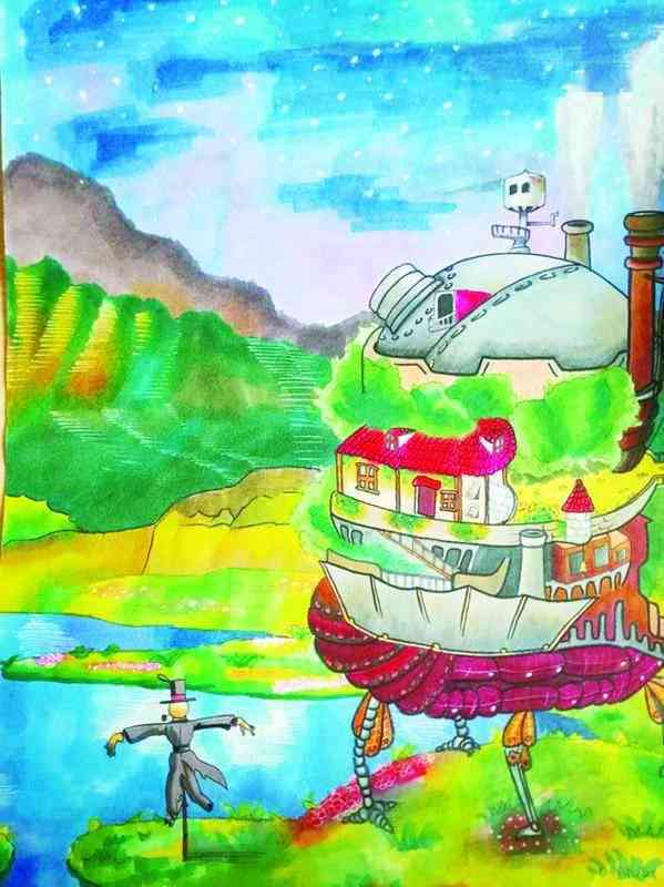 绘梦之笔：我心中爱的绘画创作之旅