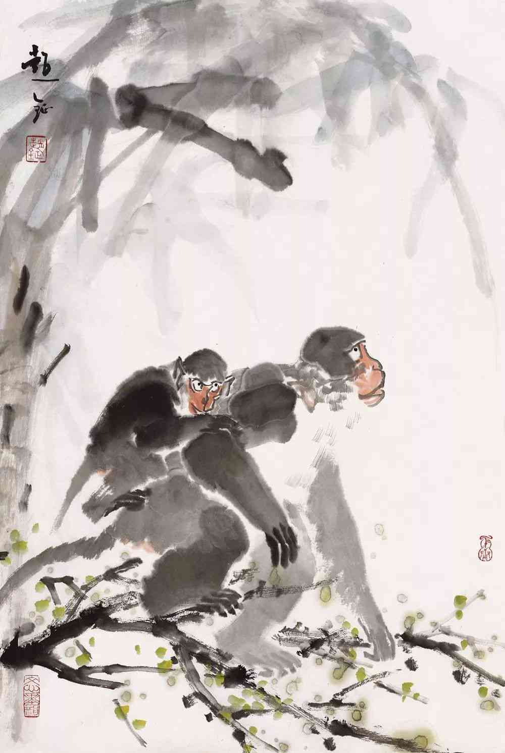 禅意流韵：达摩水墨艺术作品集