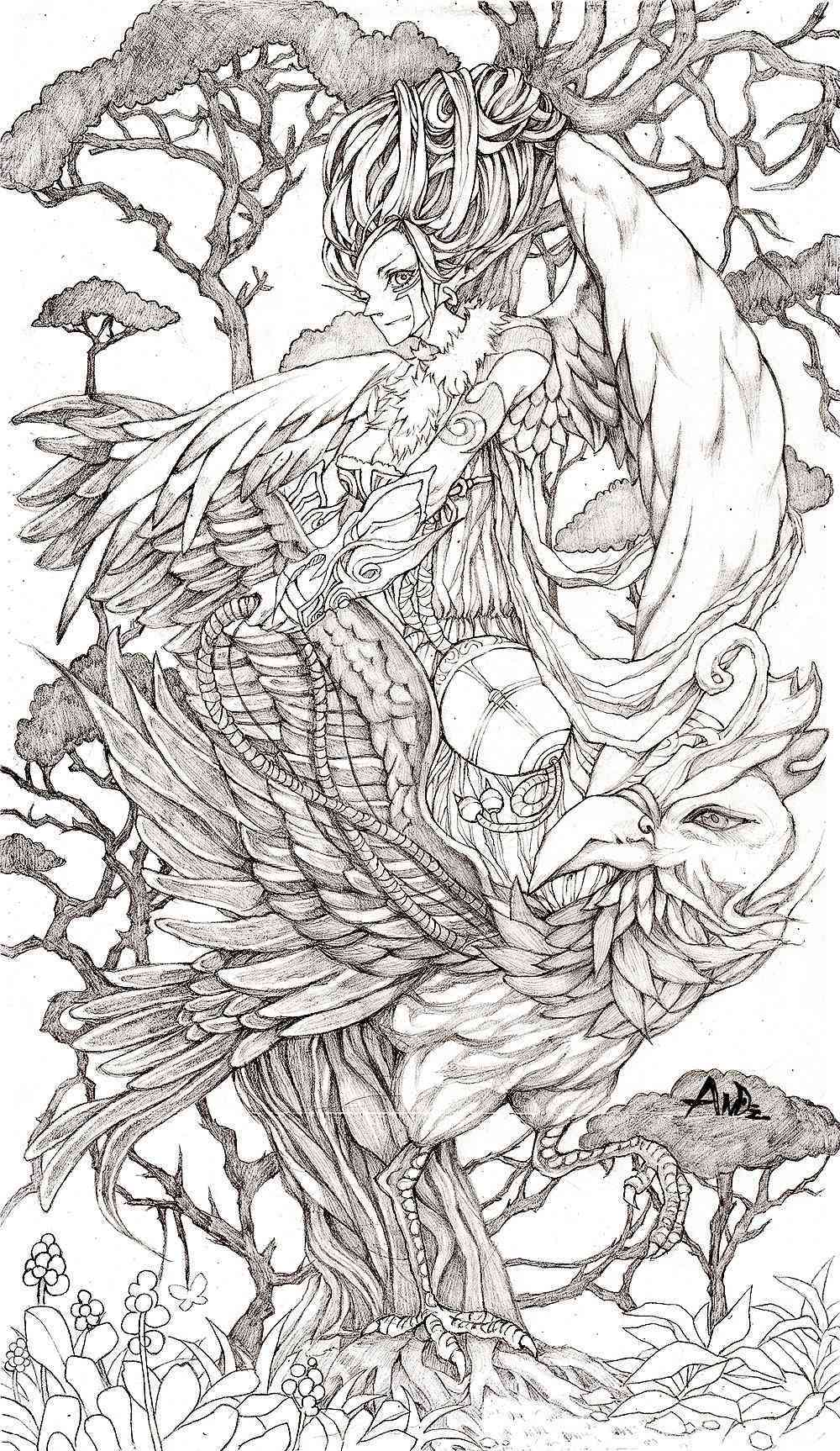 二次元AI上色：人物线稿填色教程与上色技巧