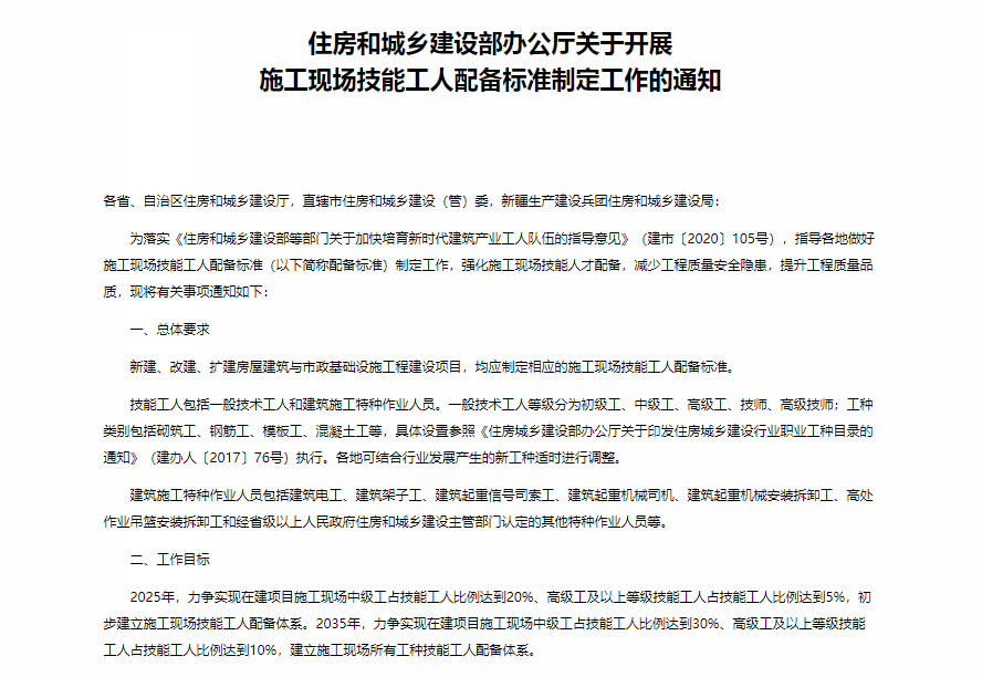 建筑工人职业技能认证：工地上干活必备证书一览