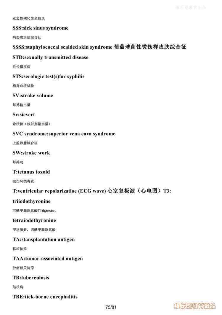 医学英语写作电子版：教材PDF、答案与翻译
