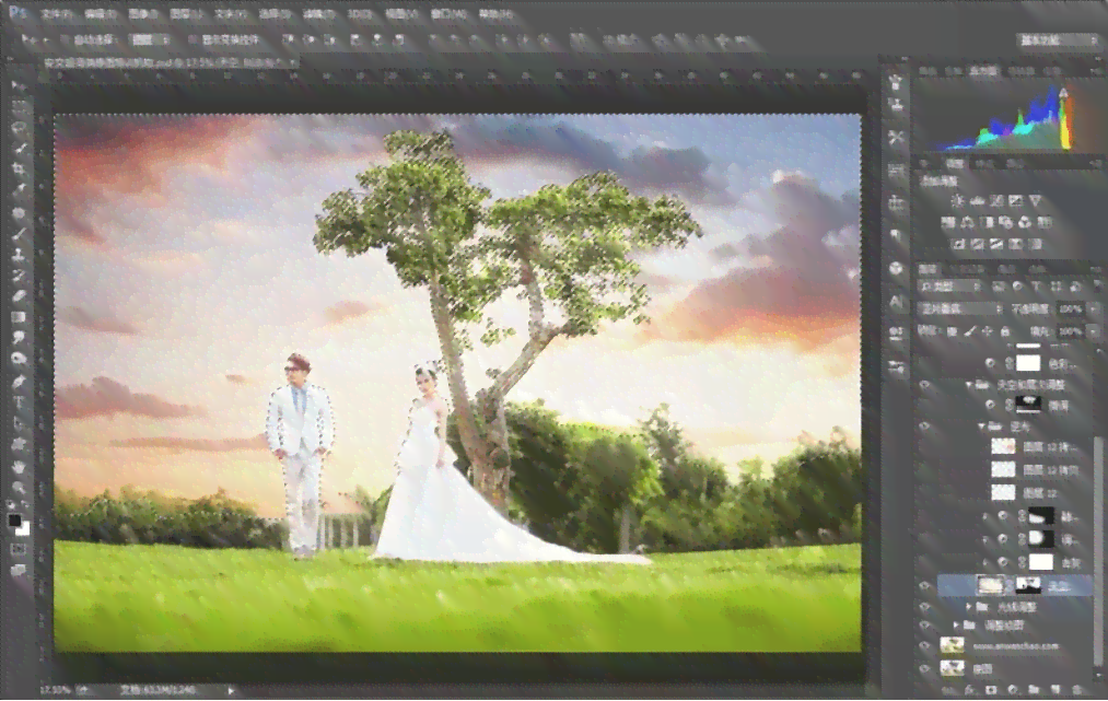 婚纱照片生成器：与在线制作一键生成完美婚纱照