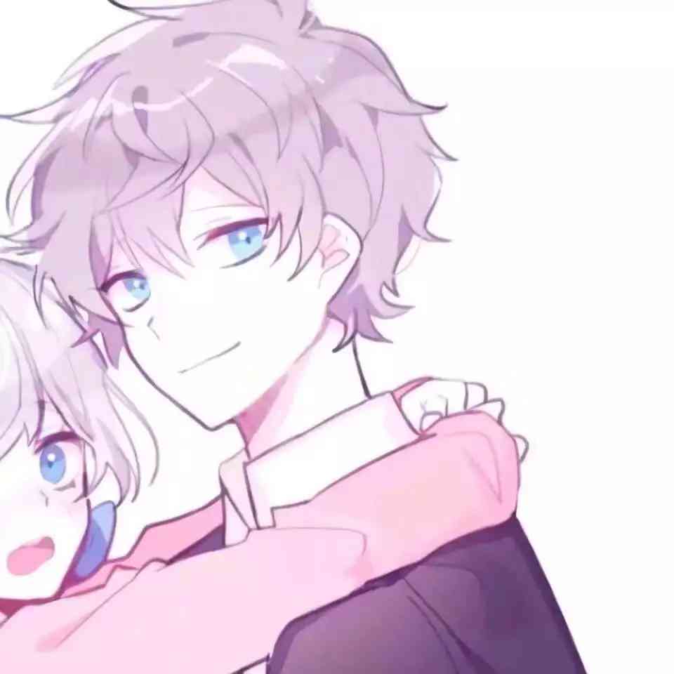 抖音情侣头像：一男一女情头 可爱款