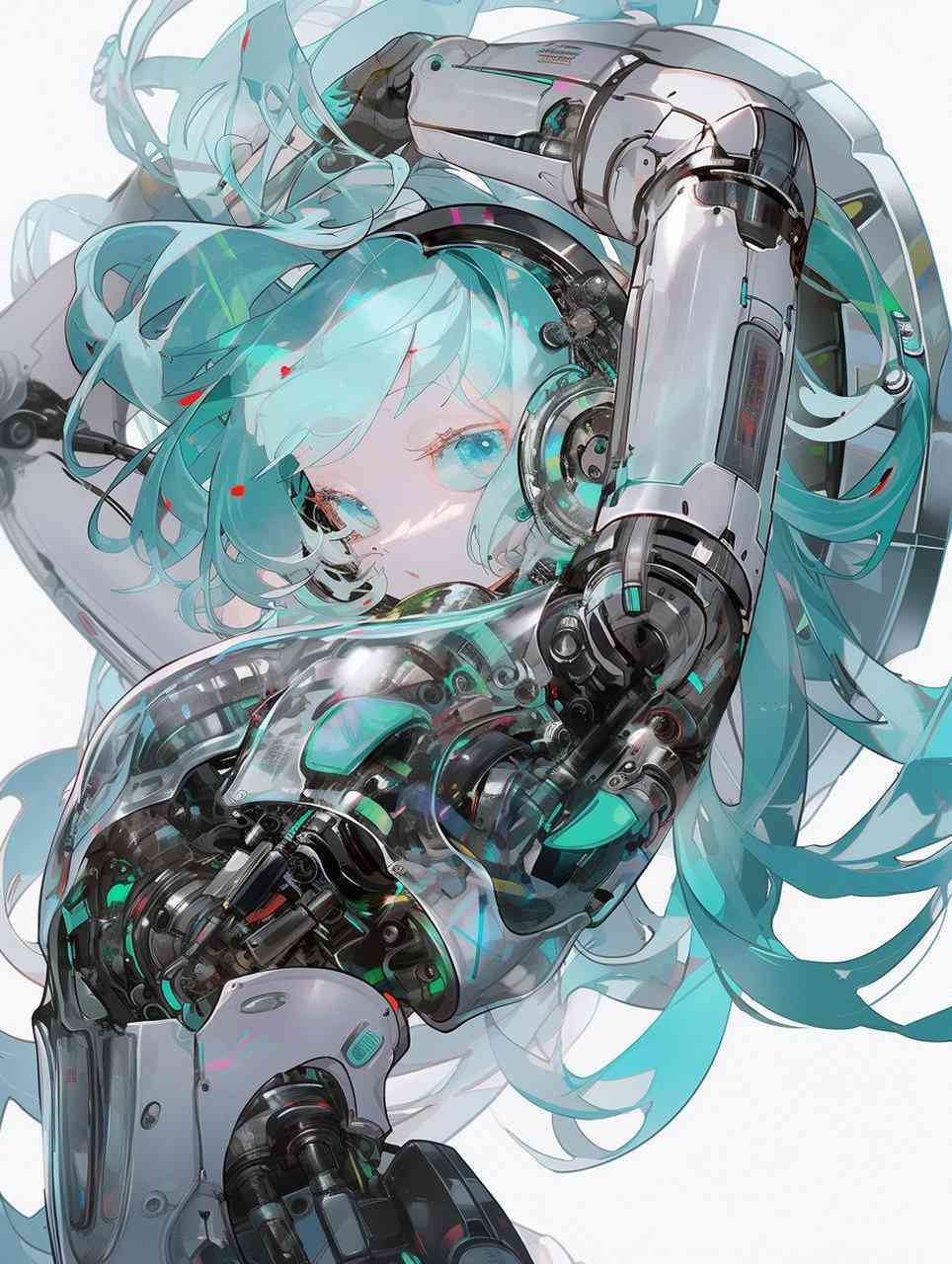 ai创作未来机械风
