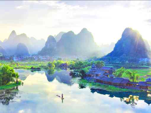 日江原道：翠绿山水间的清凉时光