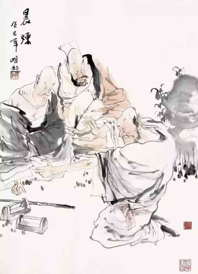 中国水墨艺术人物：著名画家及其代表作品精选