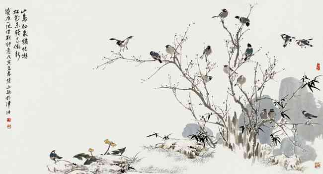 东方韵味：国韵水墨插画艺术之美