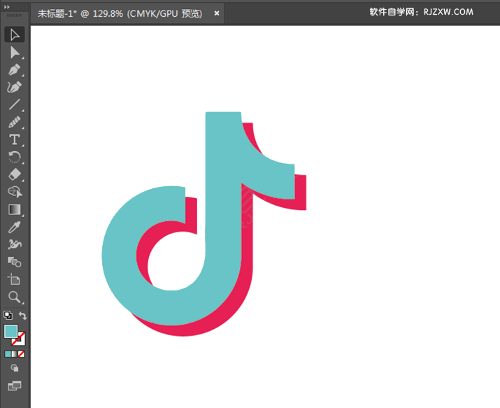 AI制作抖音Logo制作教程PS详细步骤