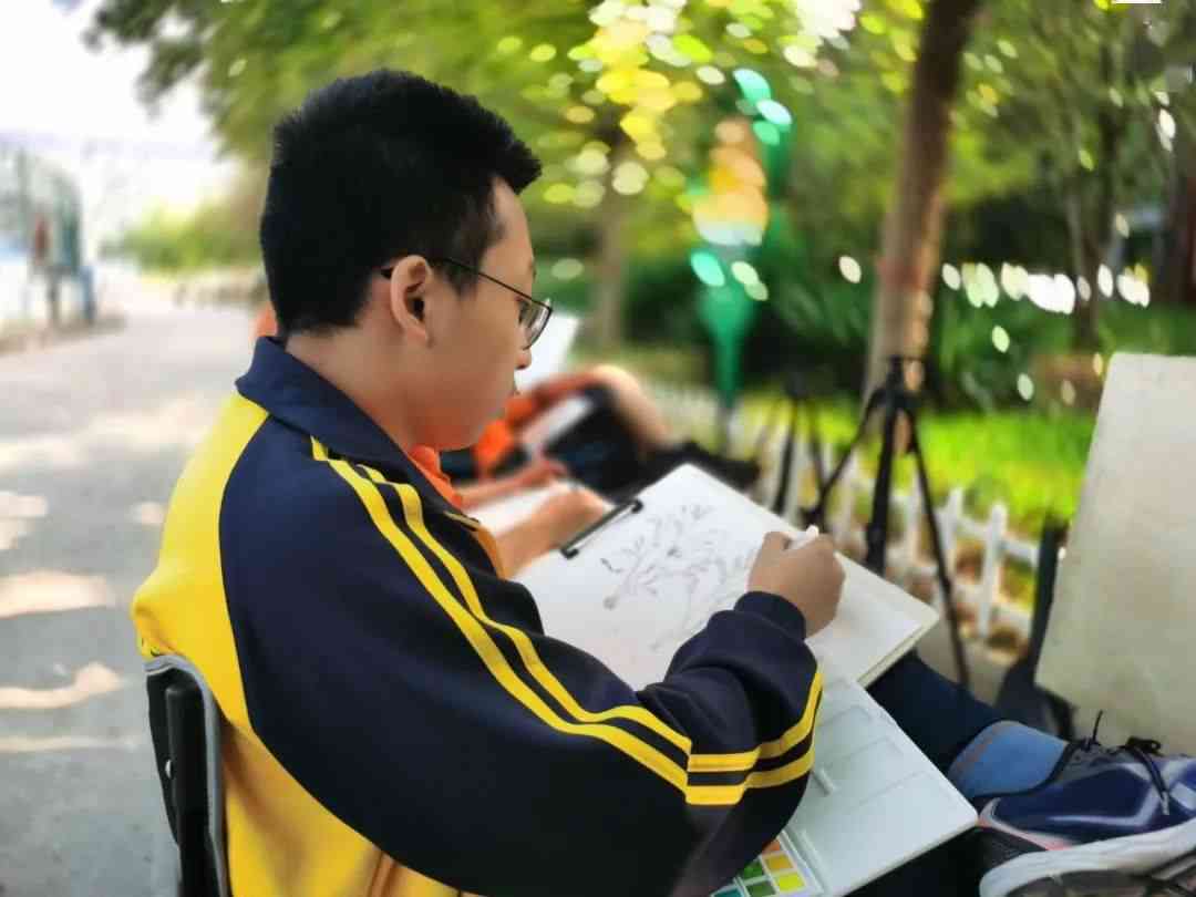 校园颂歌：AI笔耕描绘青春画卷