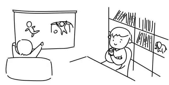 室内学环境简笔画：涵写作业、阅读与休息场景的绘制指南