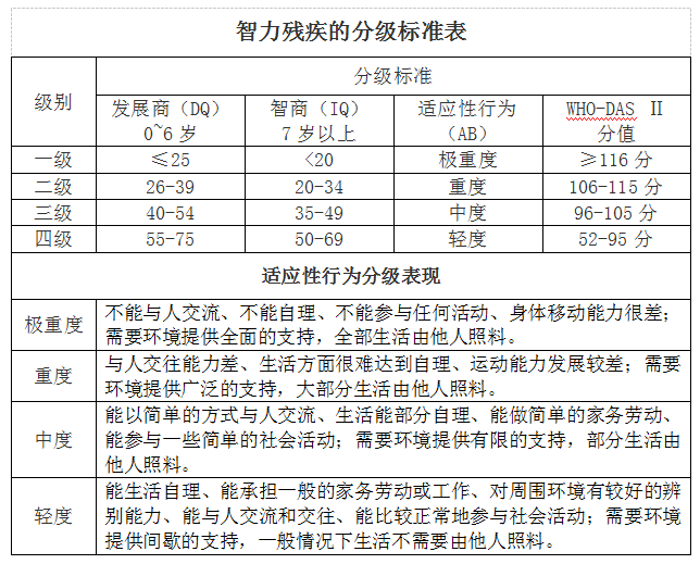 心境障碍归类为几级精神残疾等级