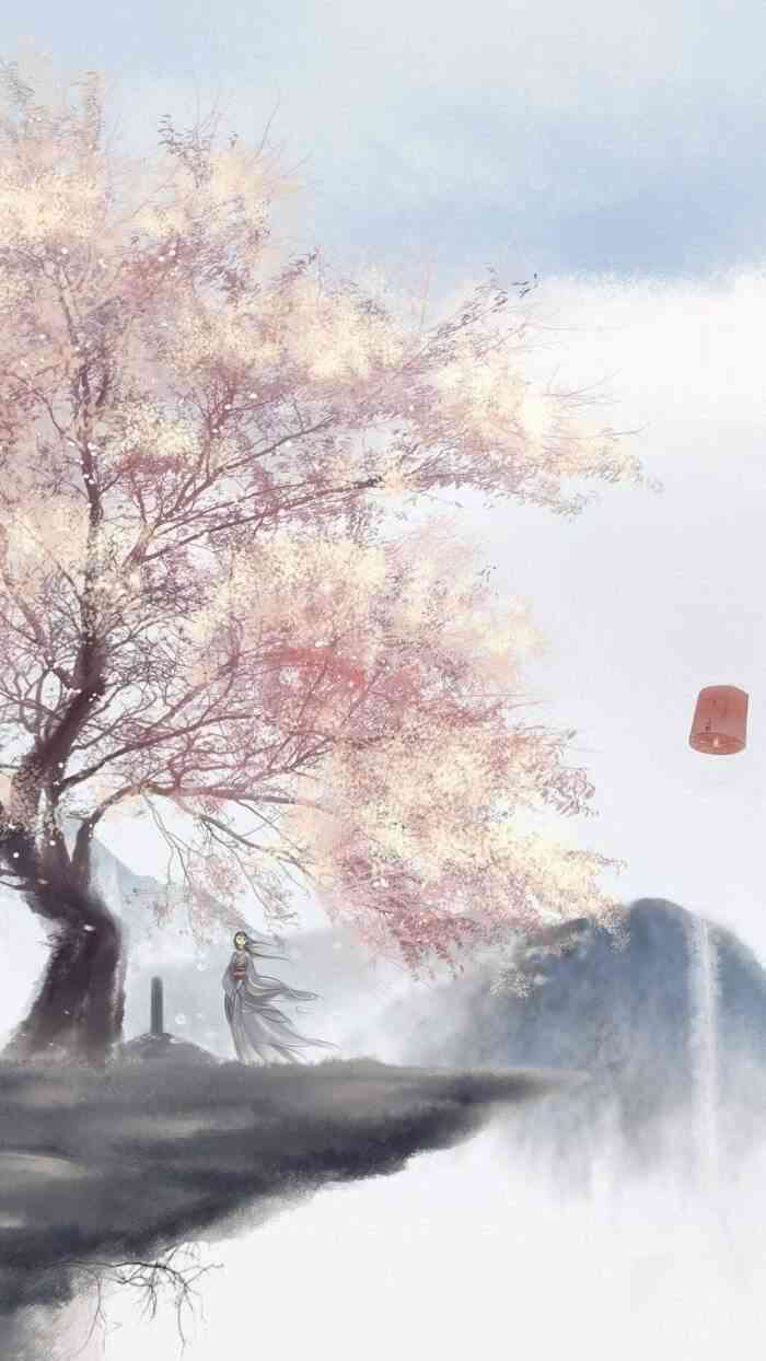 古典韵味樱花飘舞 高清唯美壁纸 精选古风美学