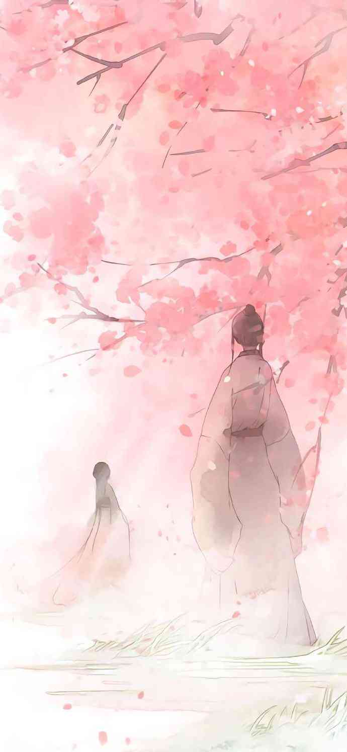 ai古风樱花壁纸文案