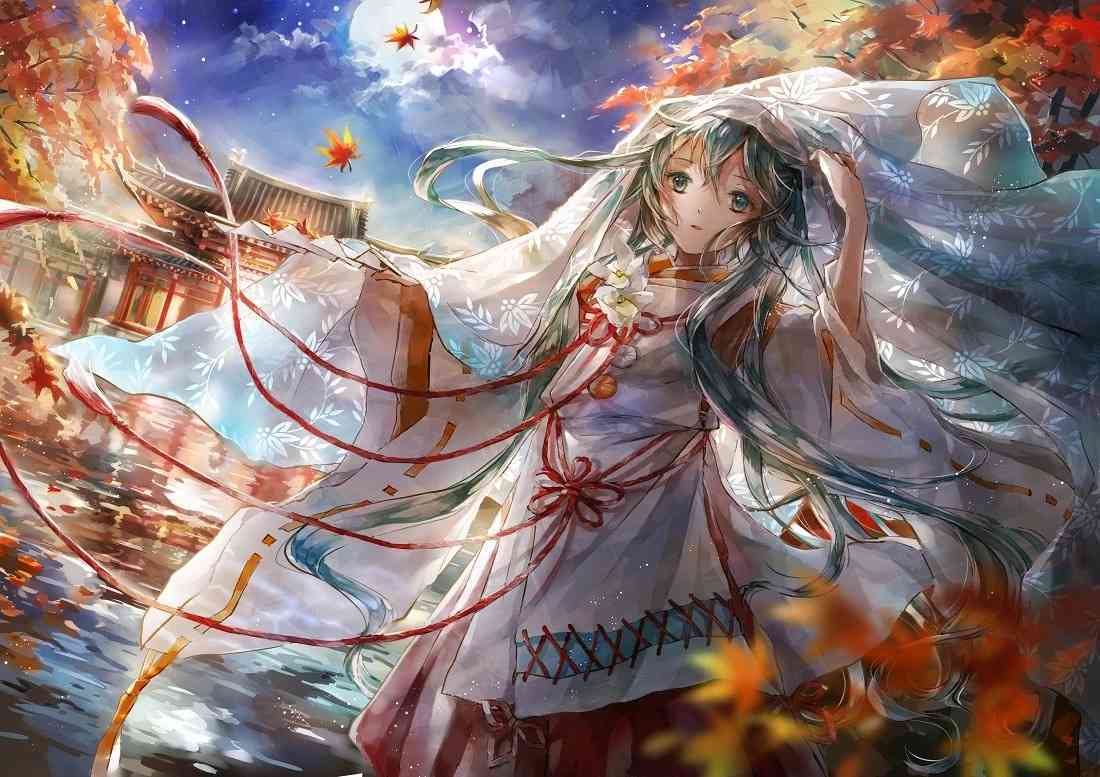 绘梦少女：动漫中的唯美女子印象