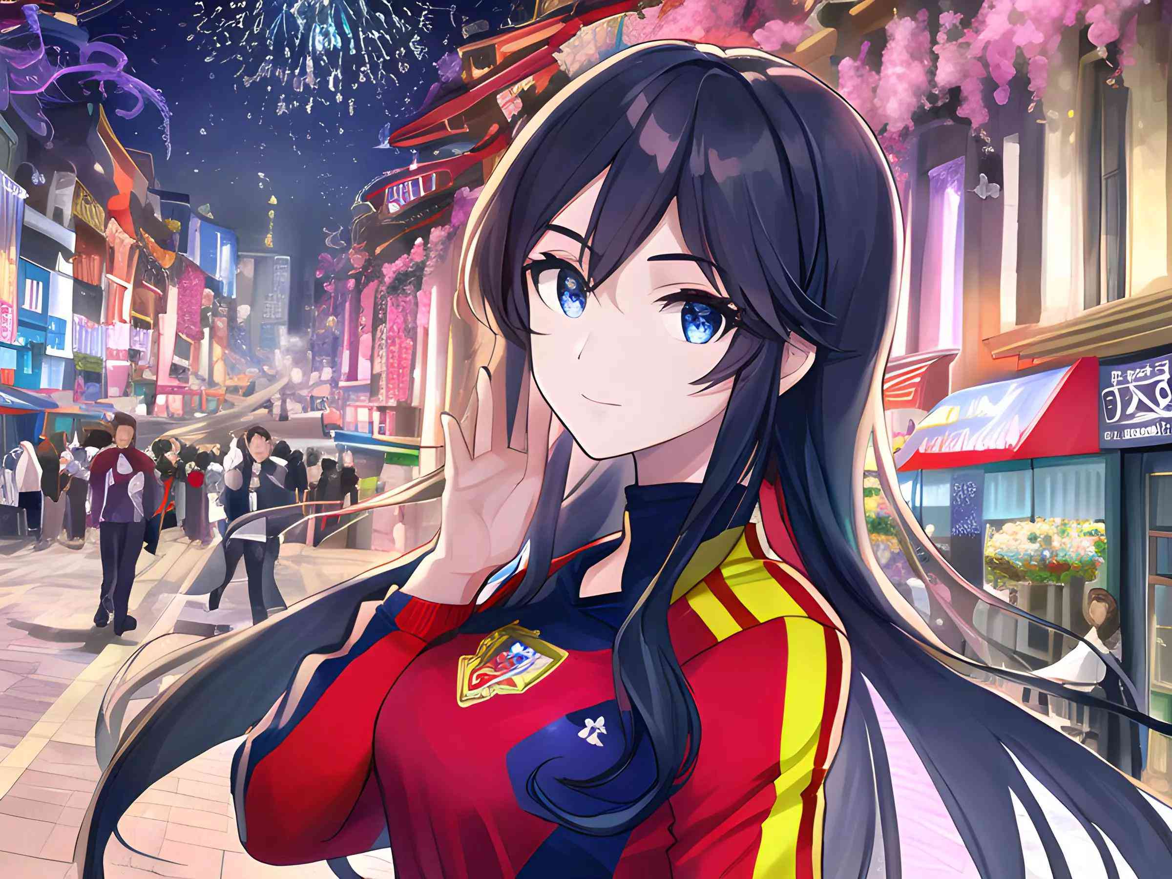 ai绘画创作动漫壁纸