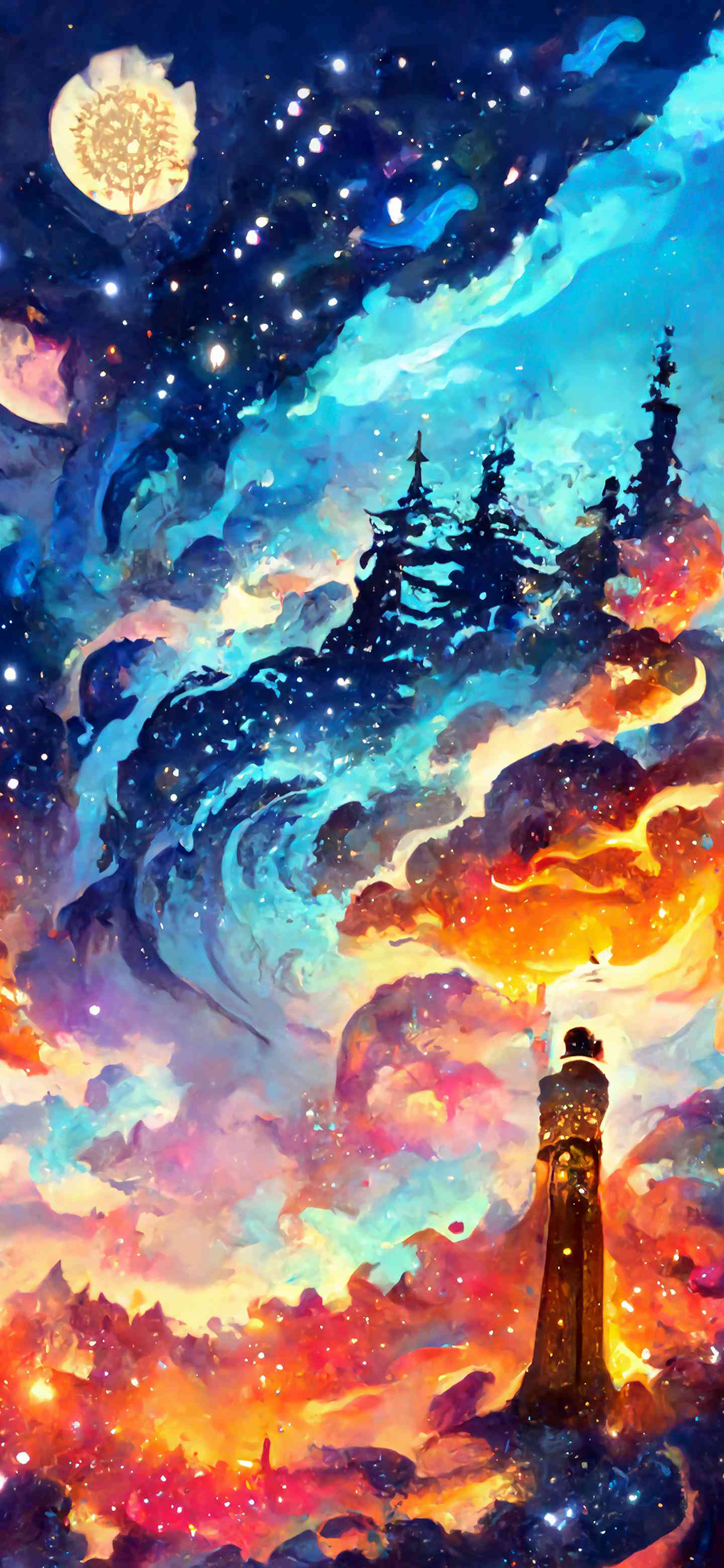 ai绘画创作动漫壁纸