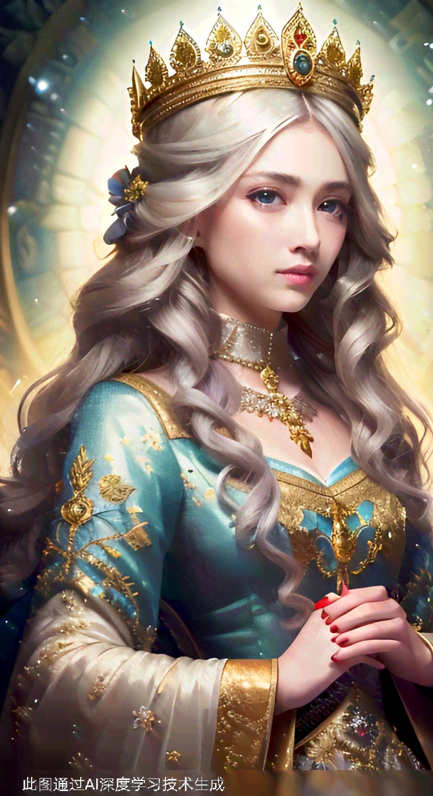 ai绘画公主原创是谁创作的