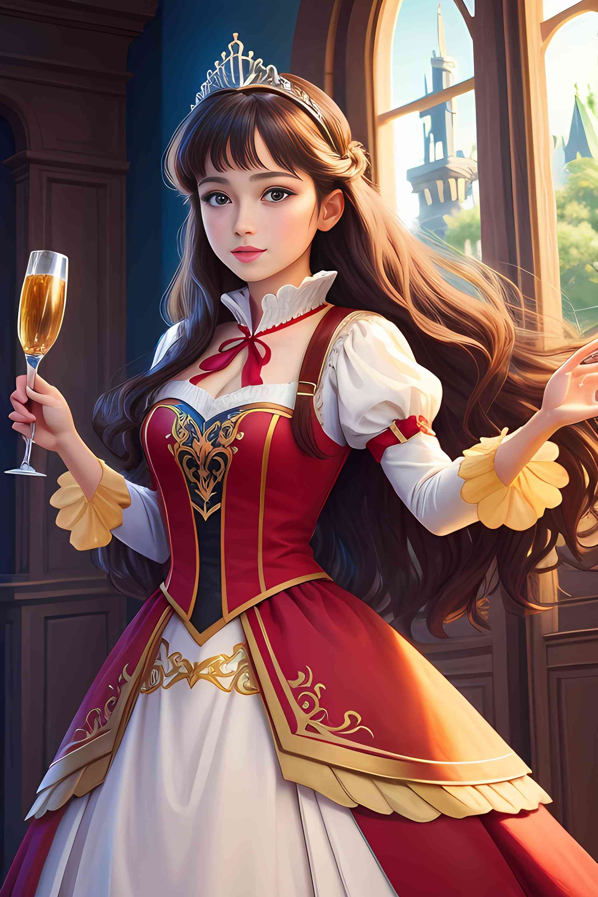 ai绘画公主原创是谁创作的