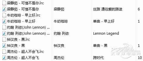 在线歌词库搜索神器 - 搜索任意歌曲歌词、歌手专辑及音息