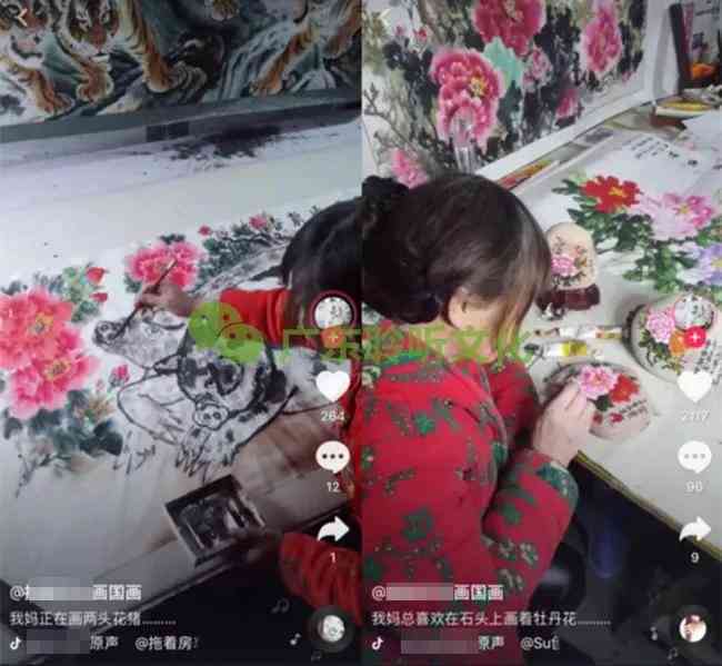 抖音画家名亮（名亮）个人简历及现场作画真实性揭秘