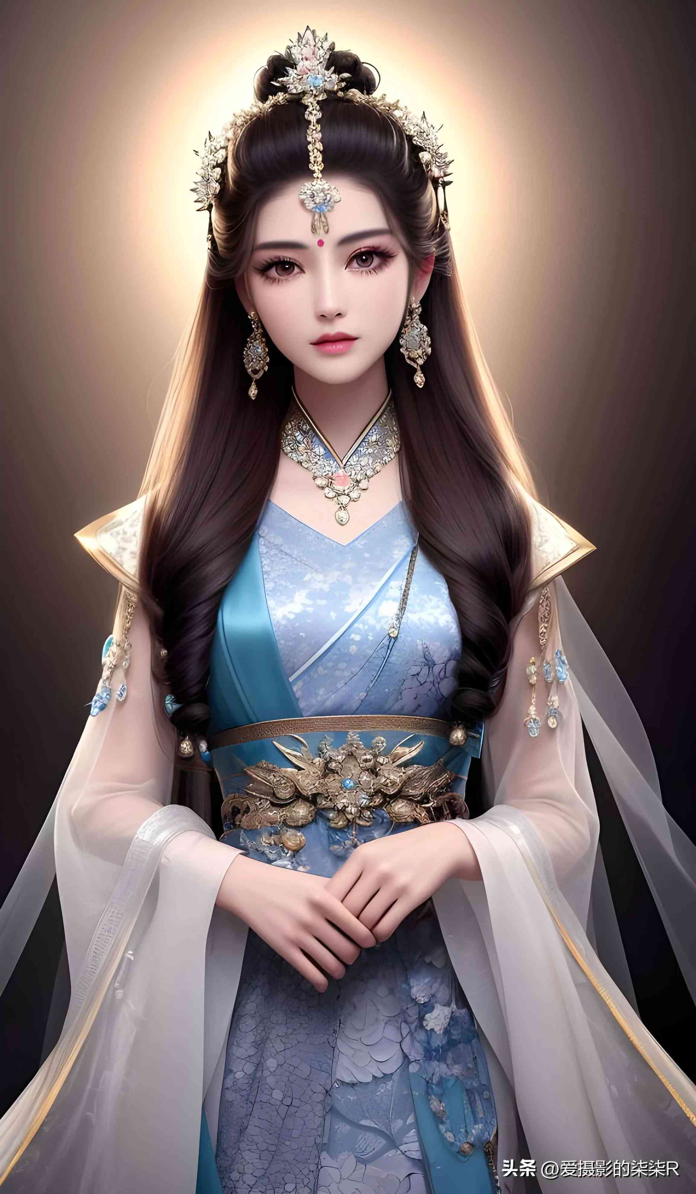 AI绘画文案美女