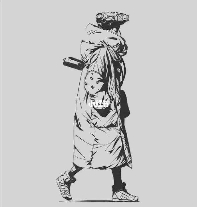 创意绘图资源集：人物速写素材包