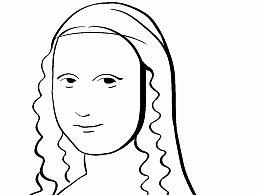 如何画娜丽莎画像：简笔画、简单步骤与素描技巧