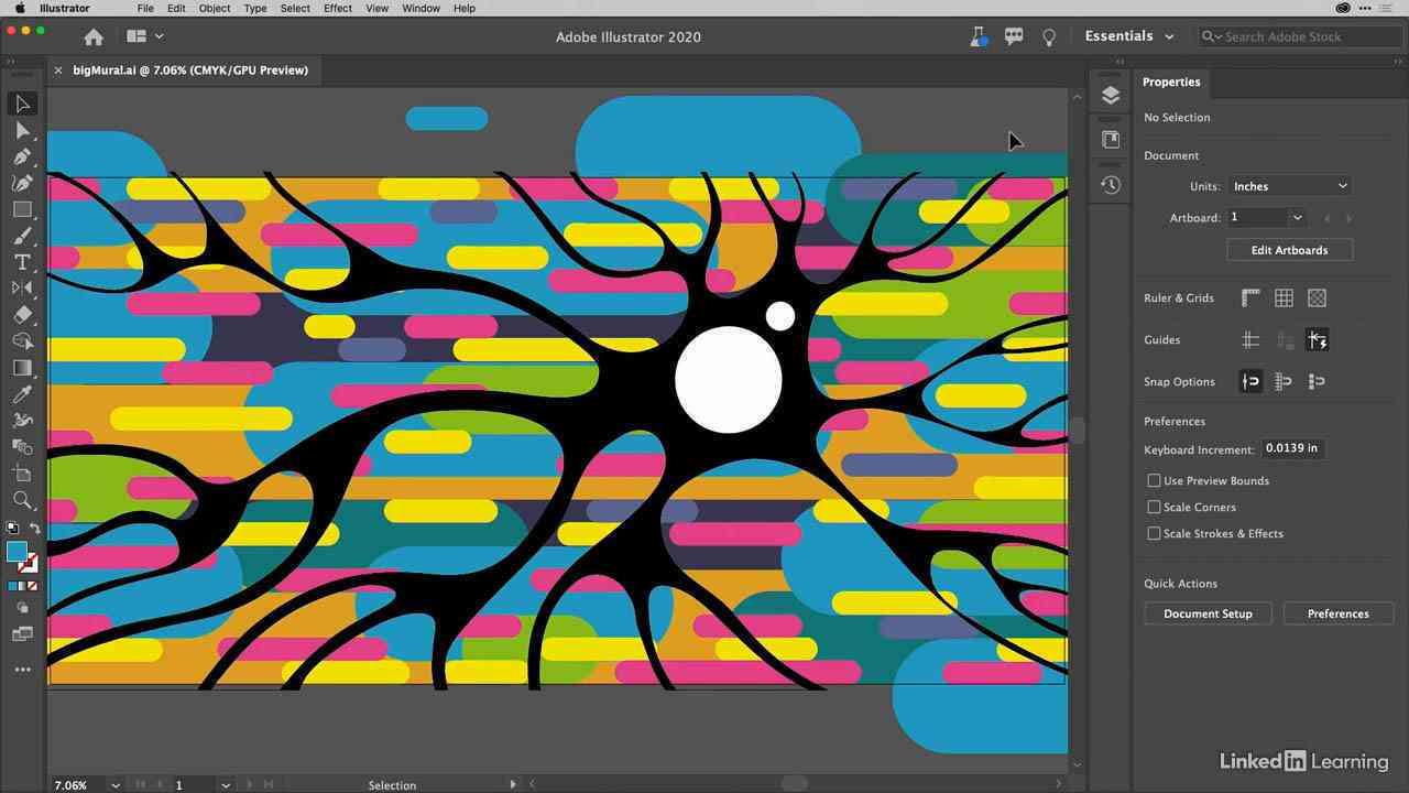 AI随机填充颜色：Illustrator 2021如何实现随机颜色填充技巧