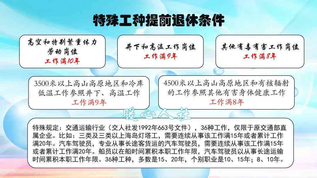 全面解读：特殊工种提前退休与工伤认定的条件及法律适用指南