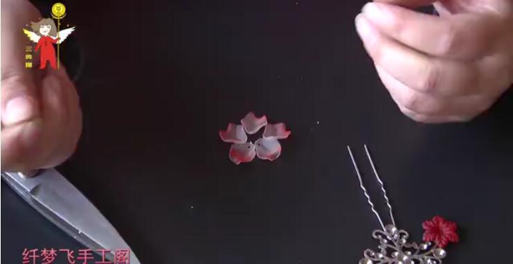古风簪花艺术：一步步教你制作精美发簪教程