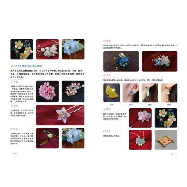 古韵簪花艺术：手作教程与创意设计指南