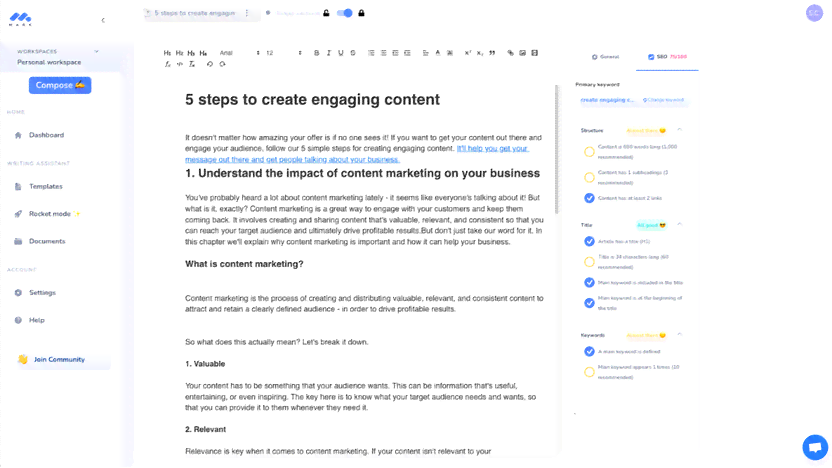 AI Writing Assistant: English Translation and lication