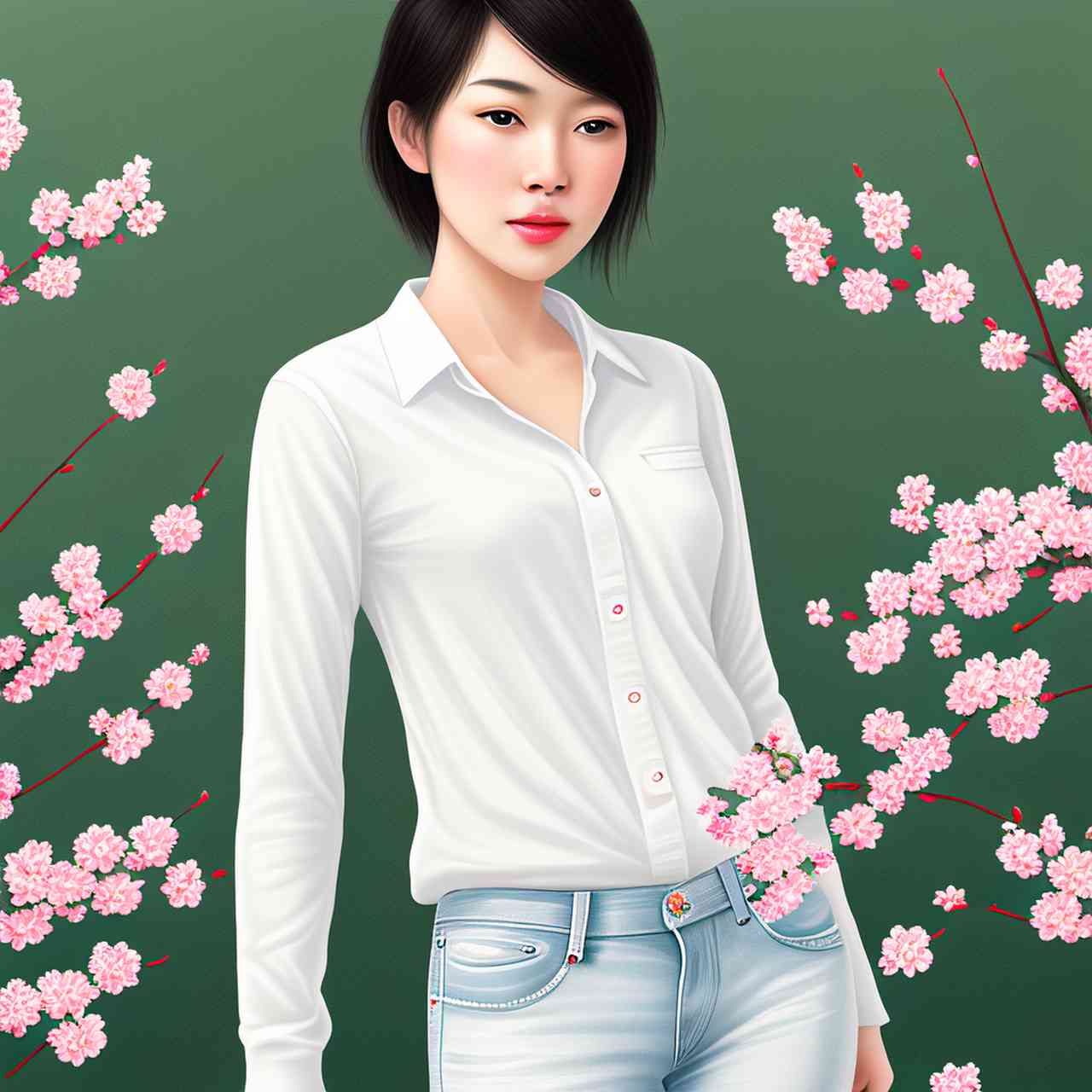 百度ai美女创作的关键词